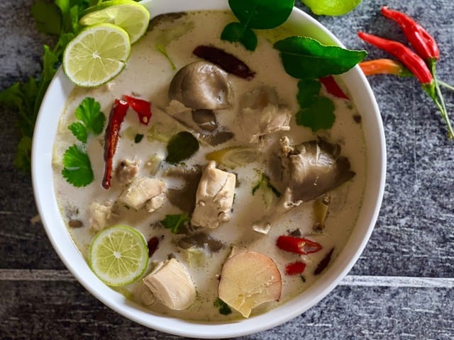 Thai Coconut Chicken Soup