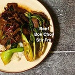 Beef Bok Choy