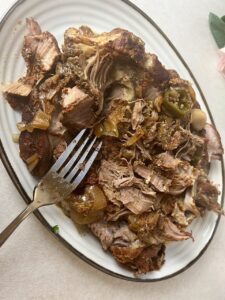 shredded pulled pork