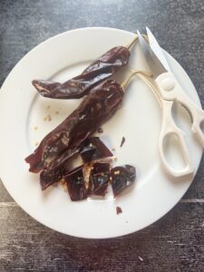 Dried chilies