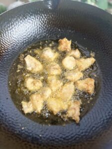 fried chicken cubes