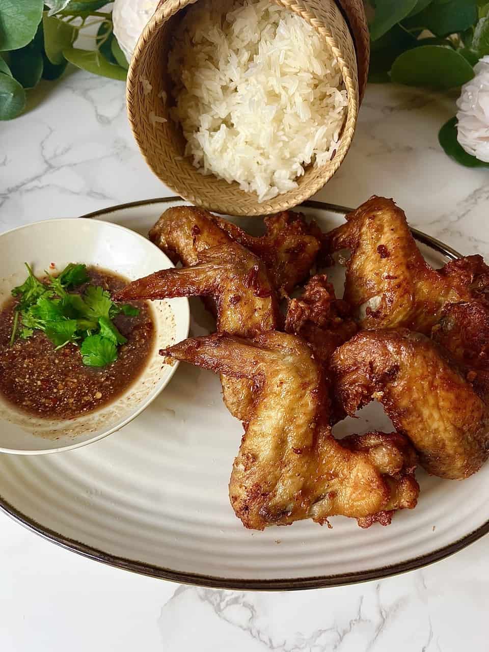 Thai Fried Chicken and Nam Jim Jeaw