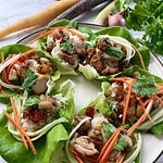Lemongrass Chicken Lettuce Wrap