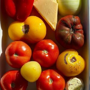 Tomato Soup Fresh Ingredients