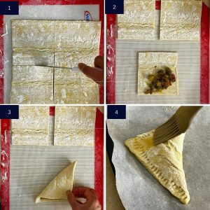 curry puff with leftover turkey