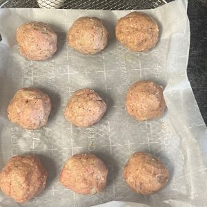 jumbo turkey meatballs
