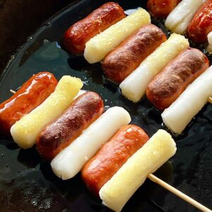 grilling sotteok sotteok