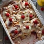 raspberry rolls