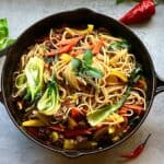 Thai Drunken Spaghetti with Beef (Spaghetti Kee Mao)