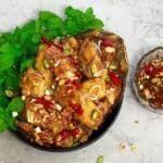 Thai Fried Fish with Lime Sauce and Mixed Herbs