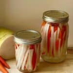 pickled carrots and daikon