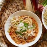 Mee Ka Tee- Thai Red Curry Noodle Soup