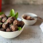 Gluten Free Keto Friendly Meatballs