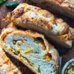 No knead/No Dutch Oven jalapeño Cheddar bread