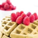 Gluten Free Thai Pandan Waffles