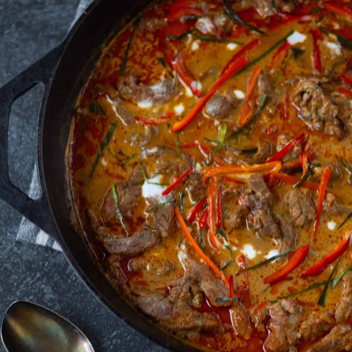 Beef Panang