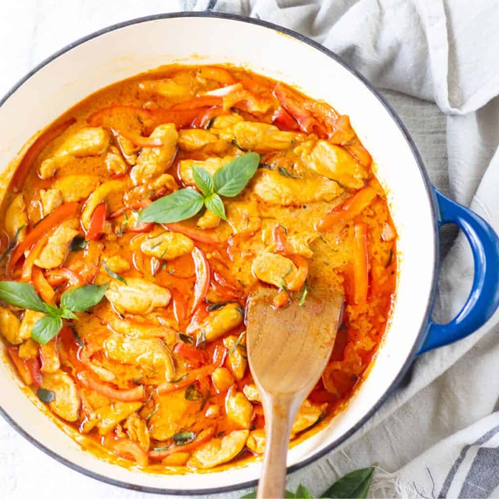 chicken panang curry