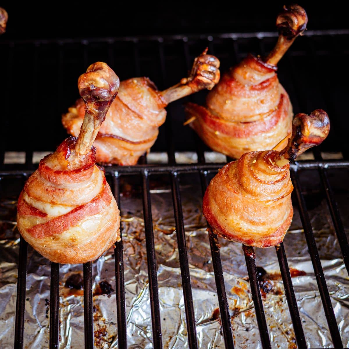 1st round cooking lollipop chicken