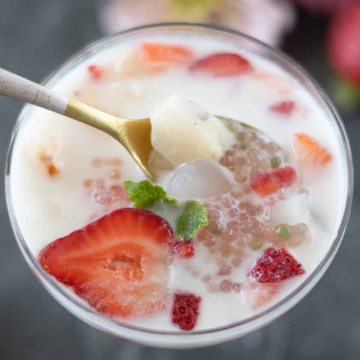 Strawberry Sago