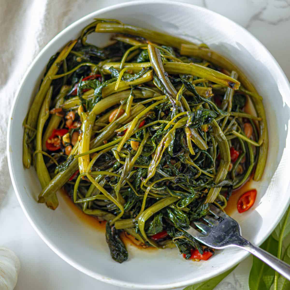 Water Spinach Stir Fry