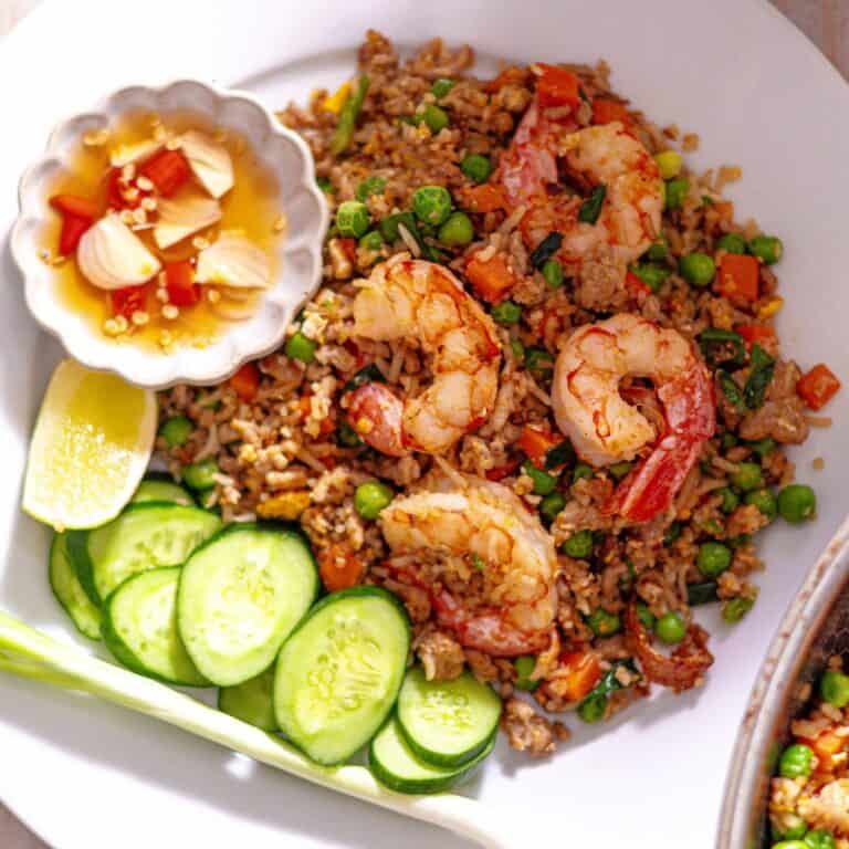Thai Shrimp and Pork Fried Rice