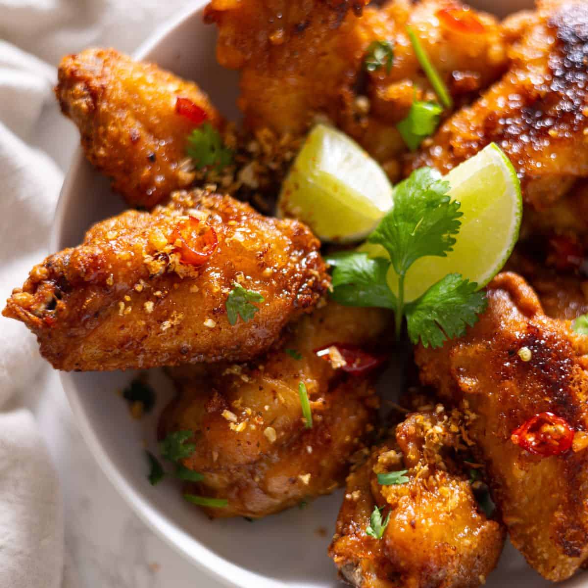 Fish Sauce Chicken Wings